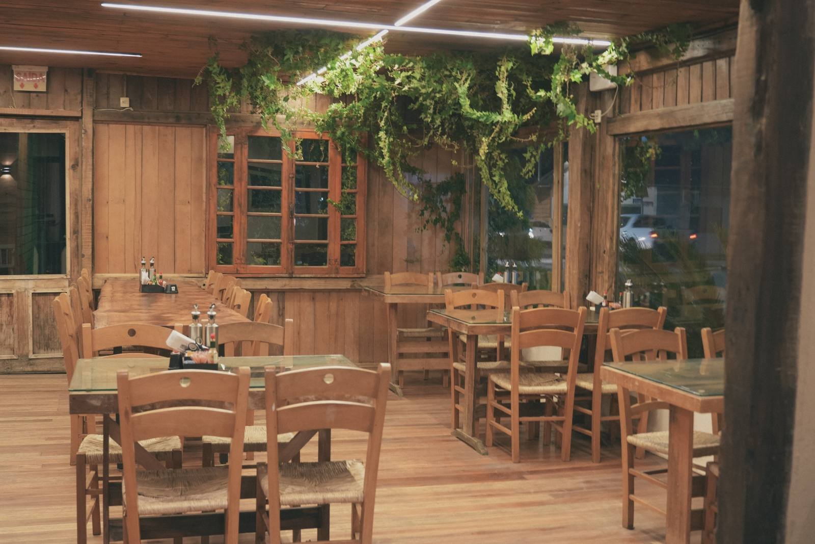 Salão do UpSerra Restaurante em Urubici