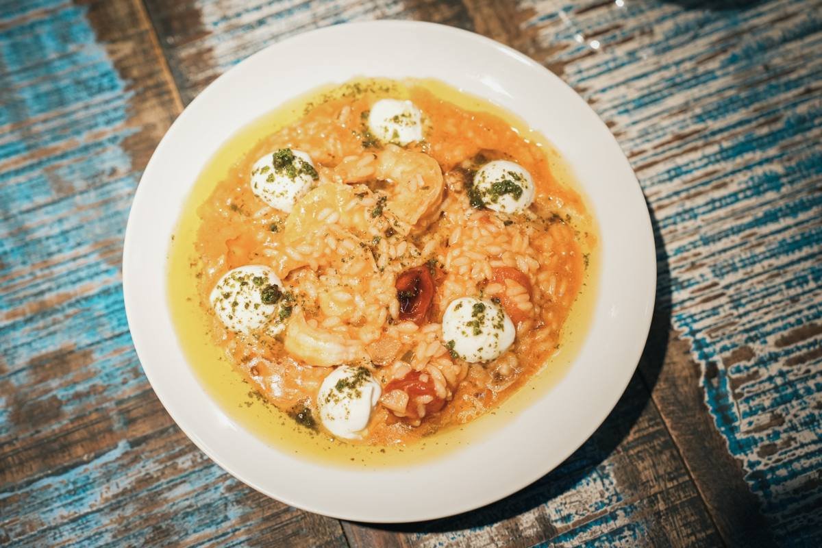 Risoto caprese