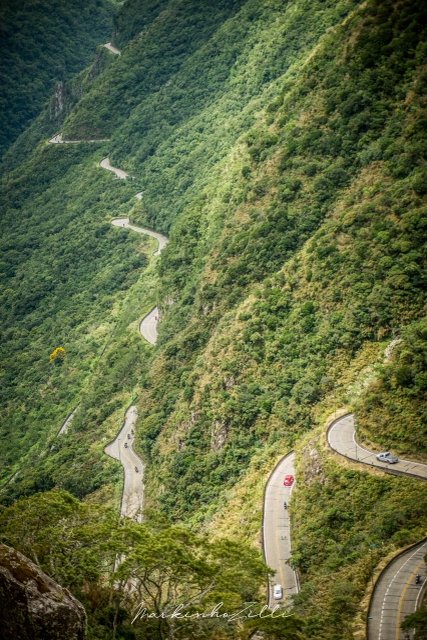 Serra do Rio do Rastro vista de cima
